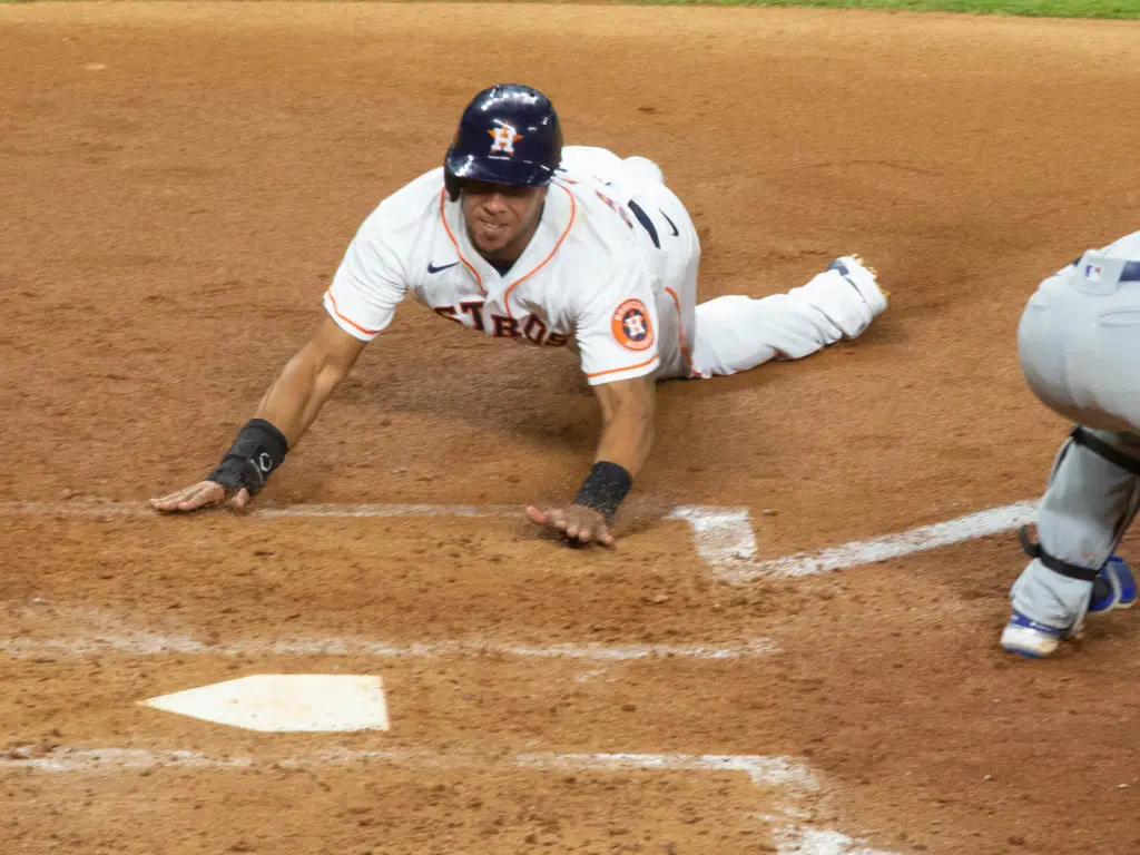 Houston Astros outfielder Michael Brantley is an offensive force. (Photo by F. Carter Smith)