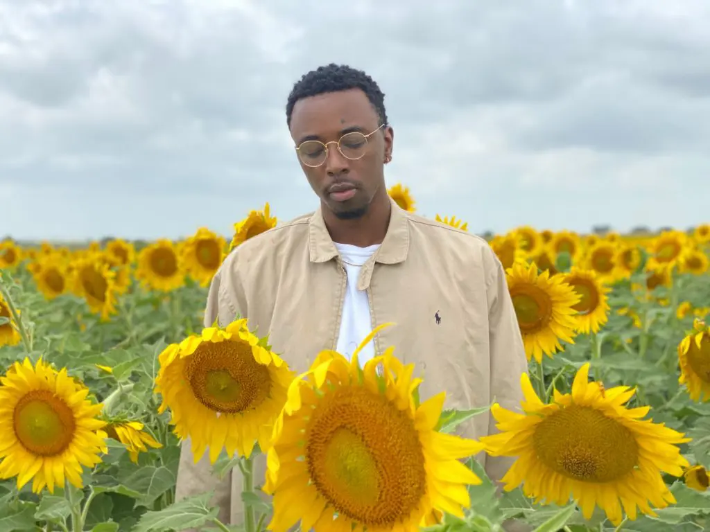 Peach World is known for giving Houston artists a platform. One video episode follows the behind-the-scenes of Houston-based talent Prstn Hollow creating his debut extended-play record, "Suburban Love Songs." (Photo by Wilson Dunn) 