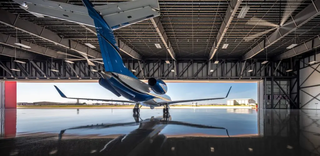 At its new Galaxy FBO, Wing Aviation private luxury aircraft operator offers aviation services that encompass aircraft charter, management and brokerage. (Courtesy photo)