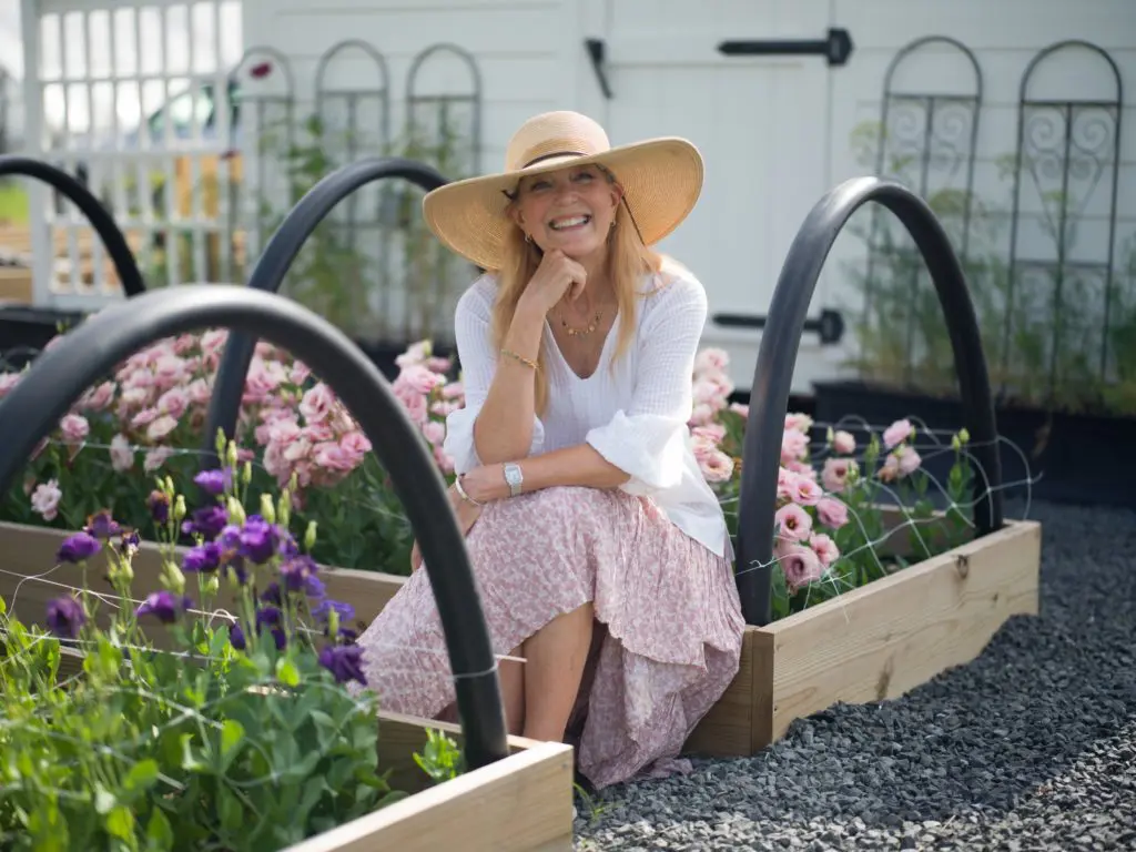 Recipe for Success founder Gracie Cavnar at Hope Farms (Photo by Daniel Ortiz)
