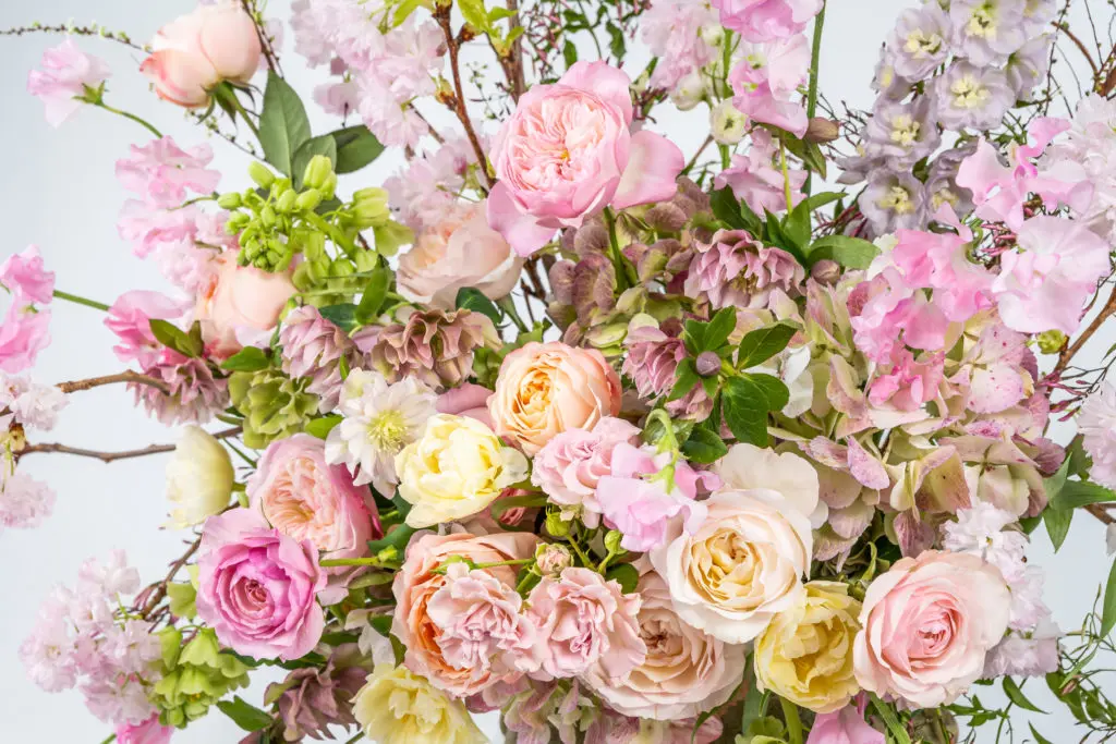 Floral arrangements by Wendy Du of Sage 'n' Bloom, the in-house florist at The Houstonian (Courtesy photo)