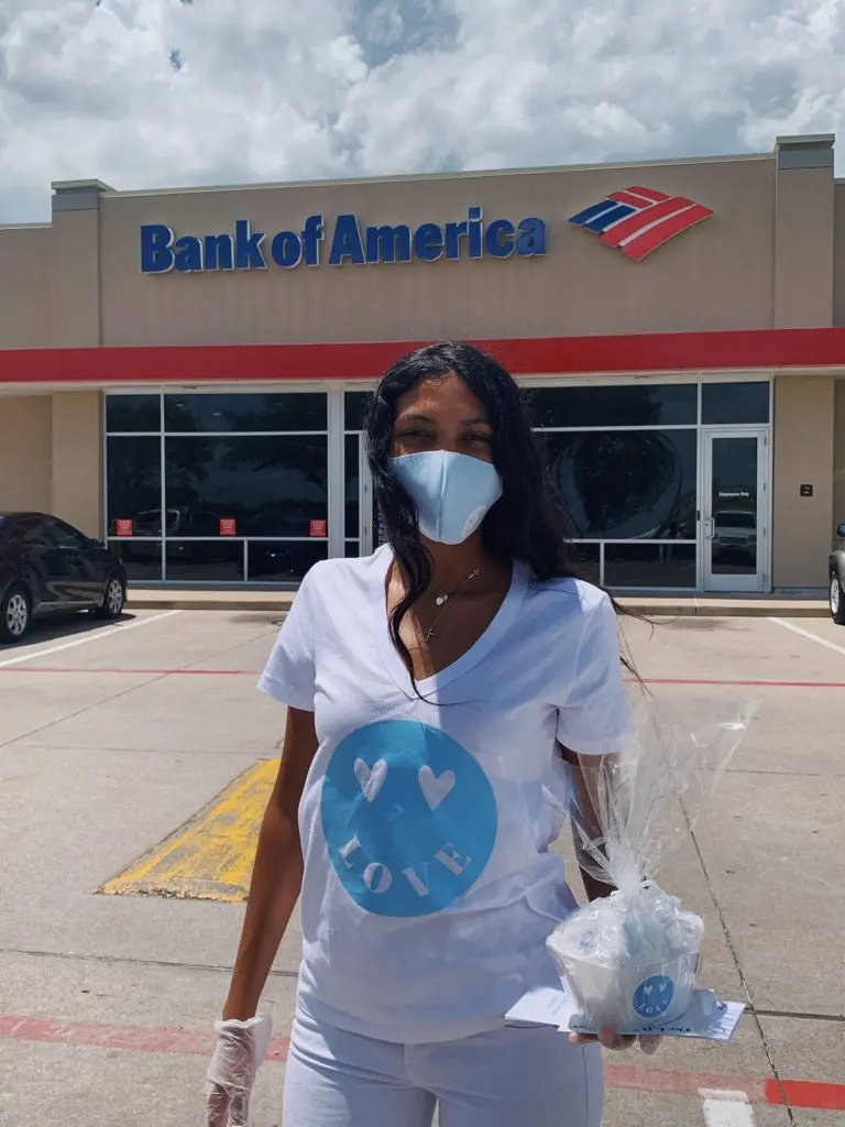 Gia McCrae's initiative at Bank of America Pearland Branch