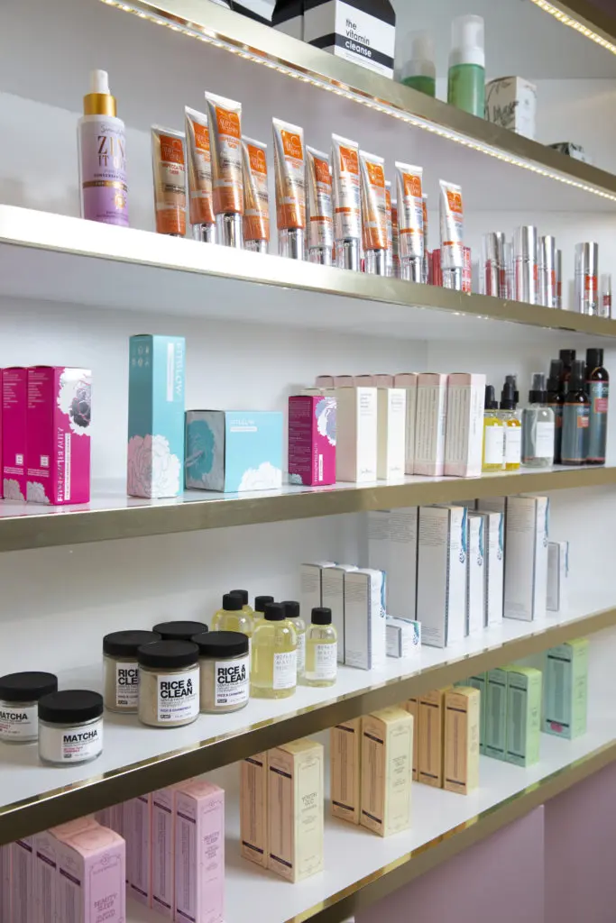 Switch2Pure eliminates the intimidation of buying the right non-toxic beauty with an expertly curated offering of skincare options. (Photo by Jenny Antill)