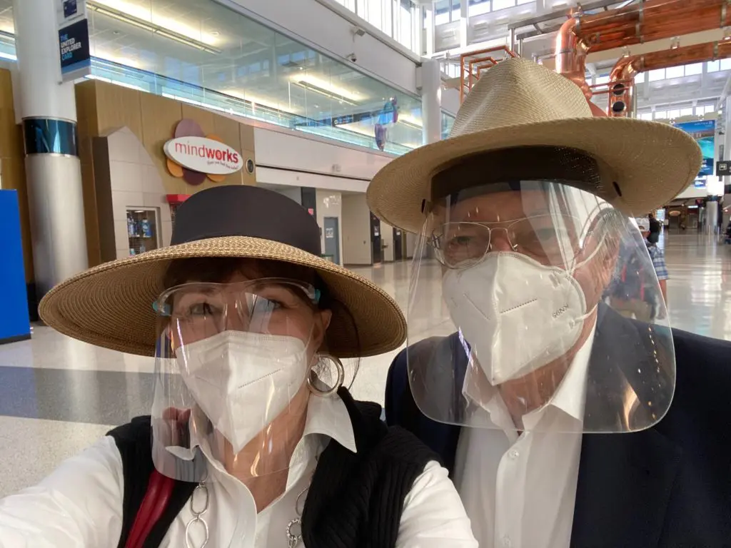 The Unexpected Problems of Flying During Coronavirus — Crowded Airport Trains and Rental Car Buses Negate Social Distancing Precautions
