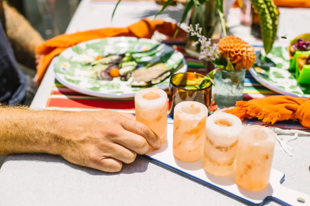 The Just Add Lime package, complete with Himalayan salt shot glasses is a necessary add on to The Pancho box.