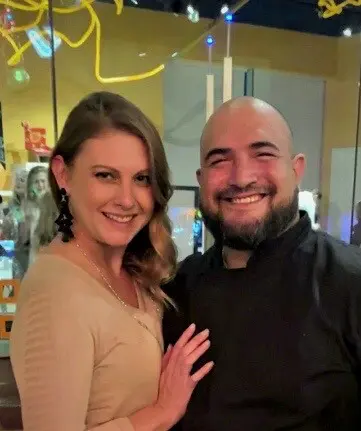 La Onda's owners Misty and Victor Villarreal.