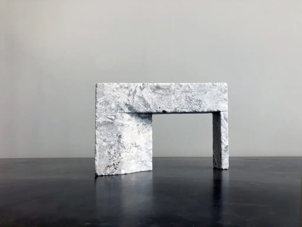 Malibu in Breccia Nuvole marble in a French Quarter finish