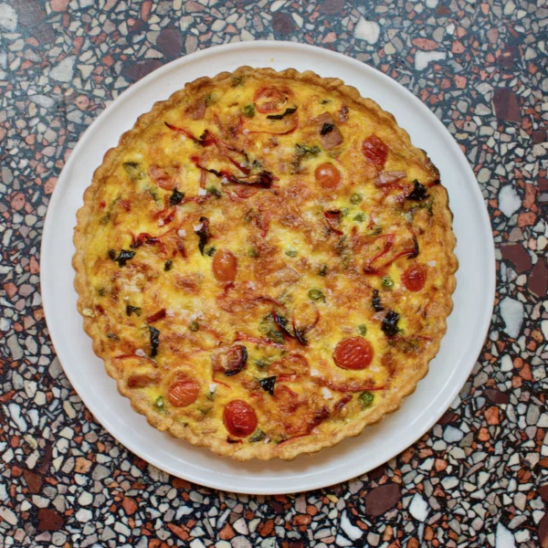 Vegetable Quiche