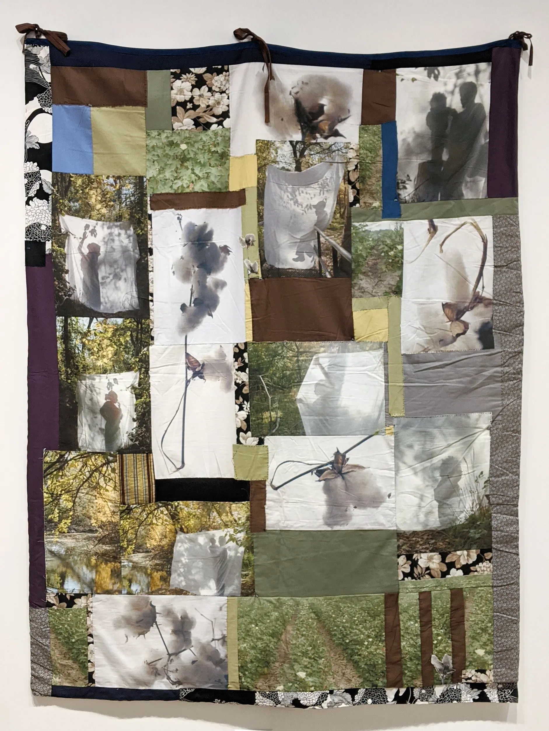 Letitia Huckaby’s “Quilt #2,” 2007, at Liliana Bloch Gallery