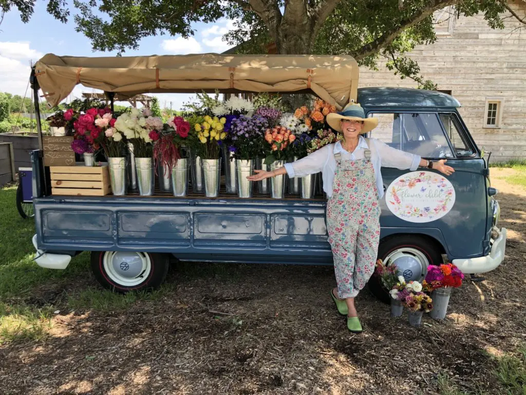 Gracie Cavnar with Rosebud at Hope Farms (Photo by Daniel Ortiz)