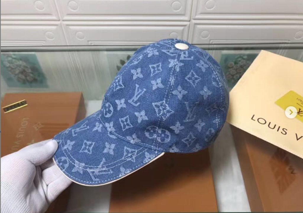 The stylish summer cap from Louis Vuitton