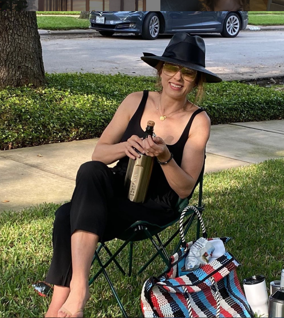 Linsay Radcliffe social distancing in Houston