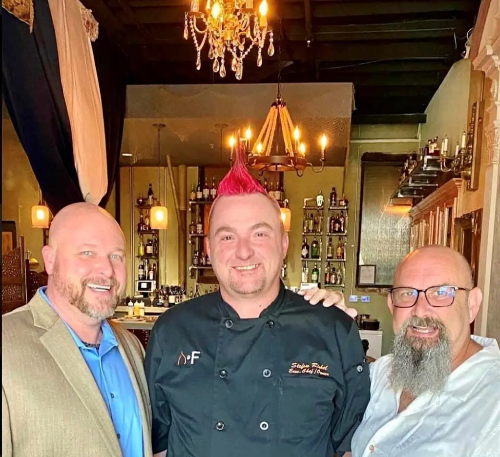 Trident Restaurant Group - Kyle Bryson, Stefon Rishel and Wallace Owens.