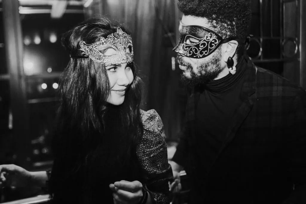 Mandy El Sayegh, Oscar Murillo (Photo by Bowie Alexander)