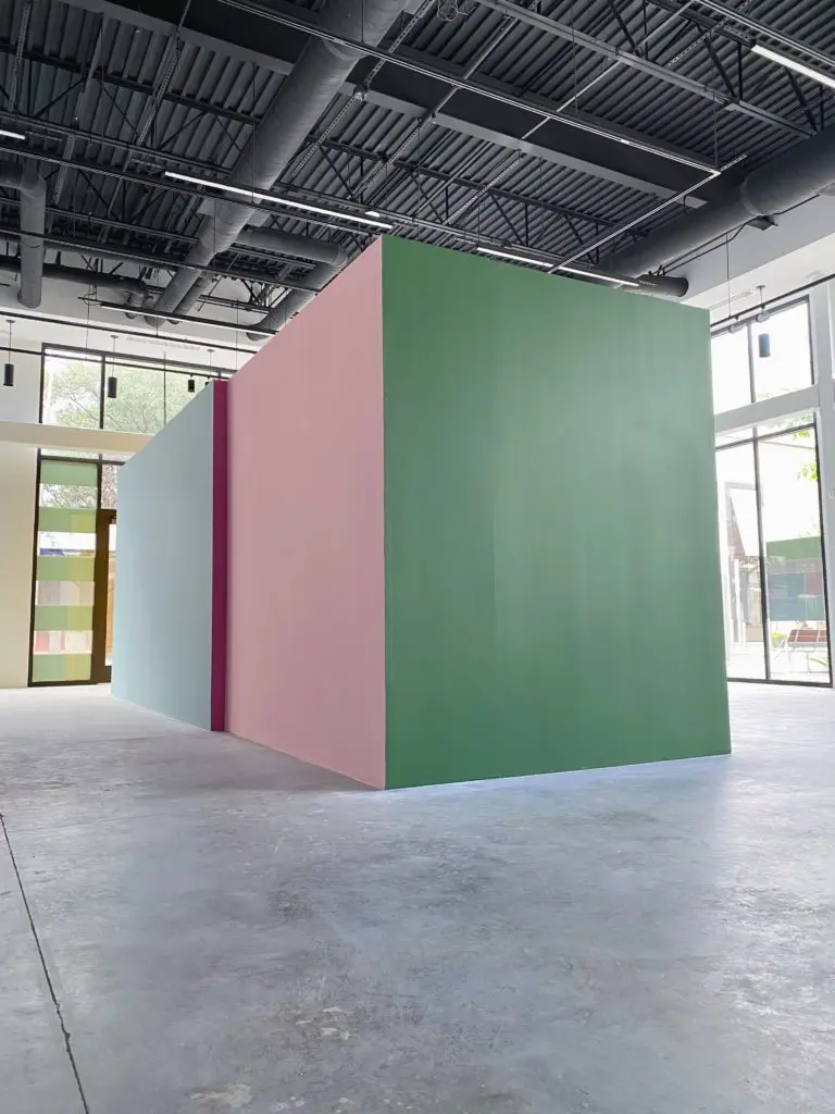 For the project designed by The Matter Creative Studio, creative director Matt Johns teamed up with production designer Chantelle Adams to create a fun and safe place for the Houston community.