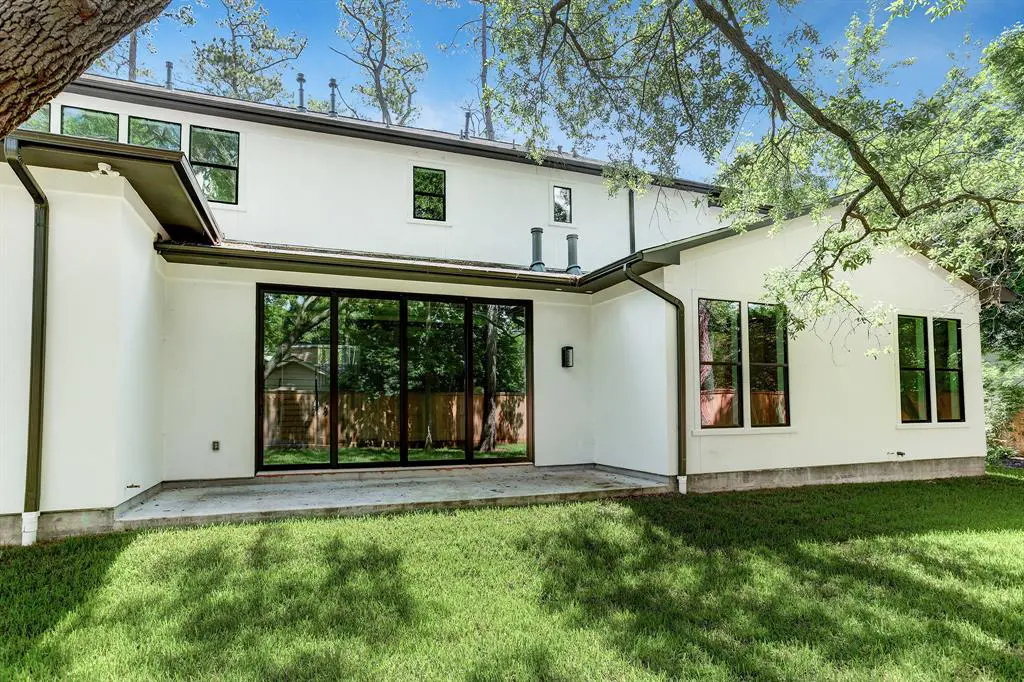 The backyard of the Bunker Hill home is large enough to add a swimming pool.