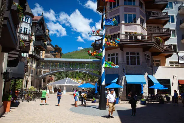 Being in Vail can feel like you're in a mall.