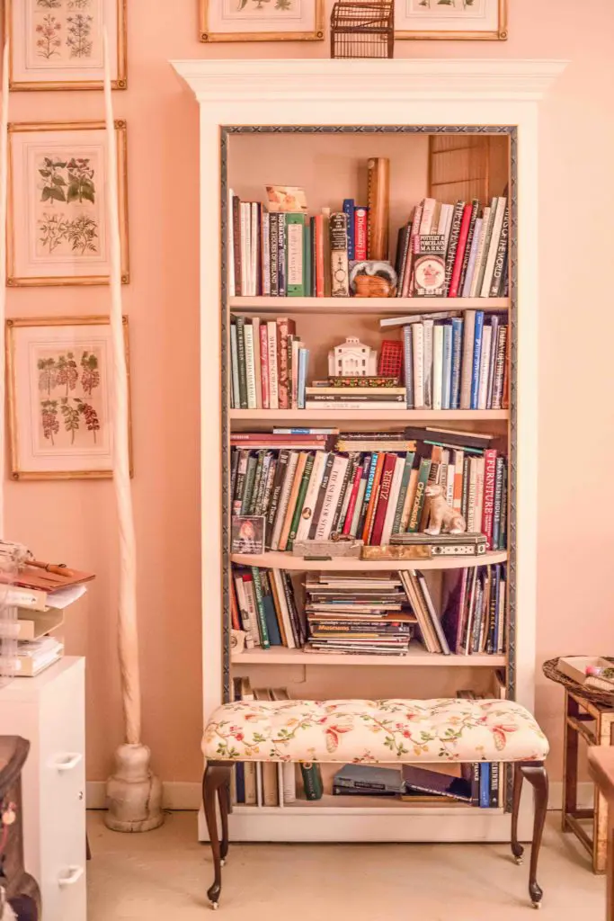 Betty Gertz' office, hidden behind a secret door