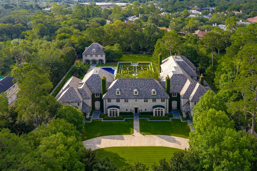 The Carnarvon Drive mansion is the top priced home in Houston at $29.5 million. (Photo by Nathan Schroder/Douglas Elliman)