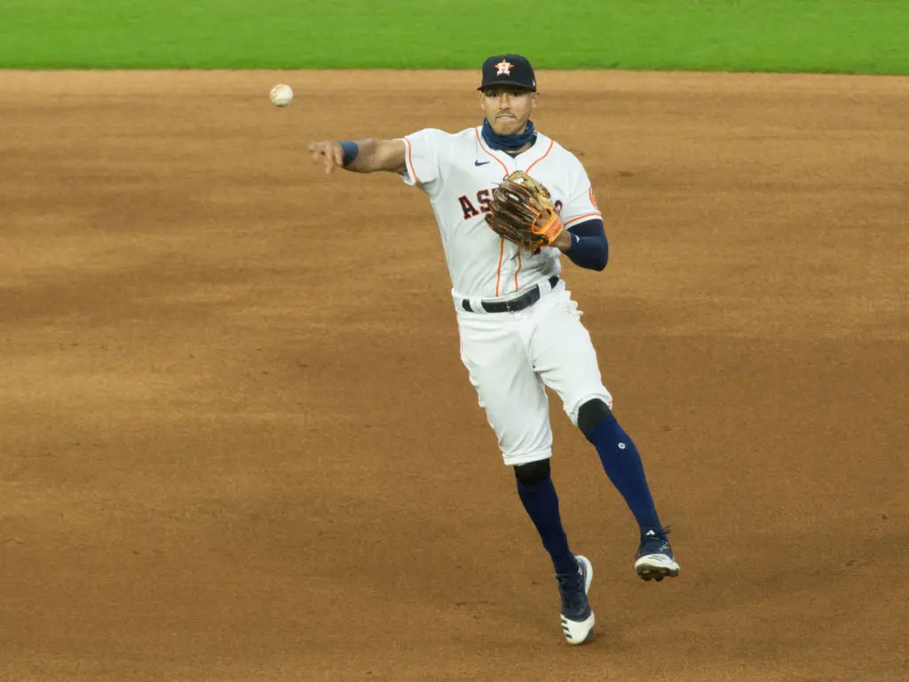 Carlos Correa's defense is often underrated. (Photo by F. Carter Smith) 