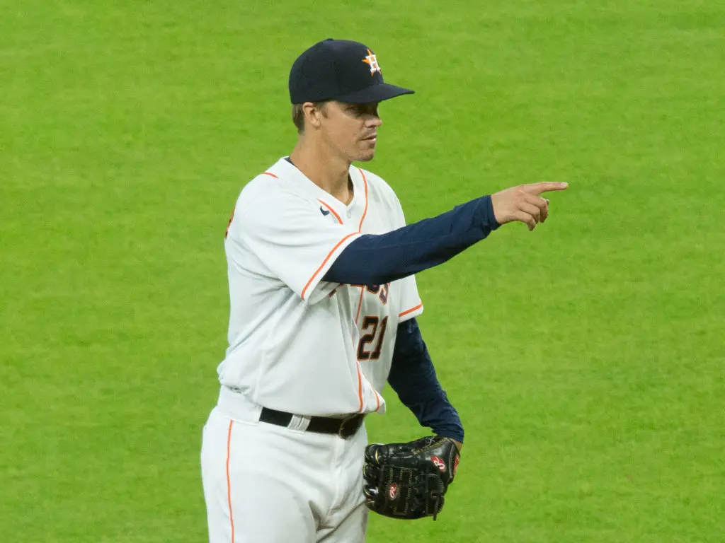 Zack Greinke will sometimes tell hitters what is coming. They still have trouble hitting it. (Photo by F. Carter Smith)