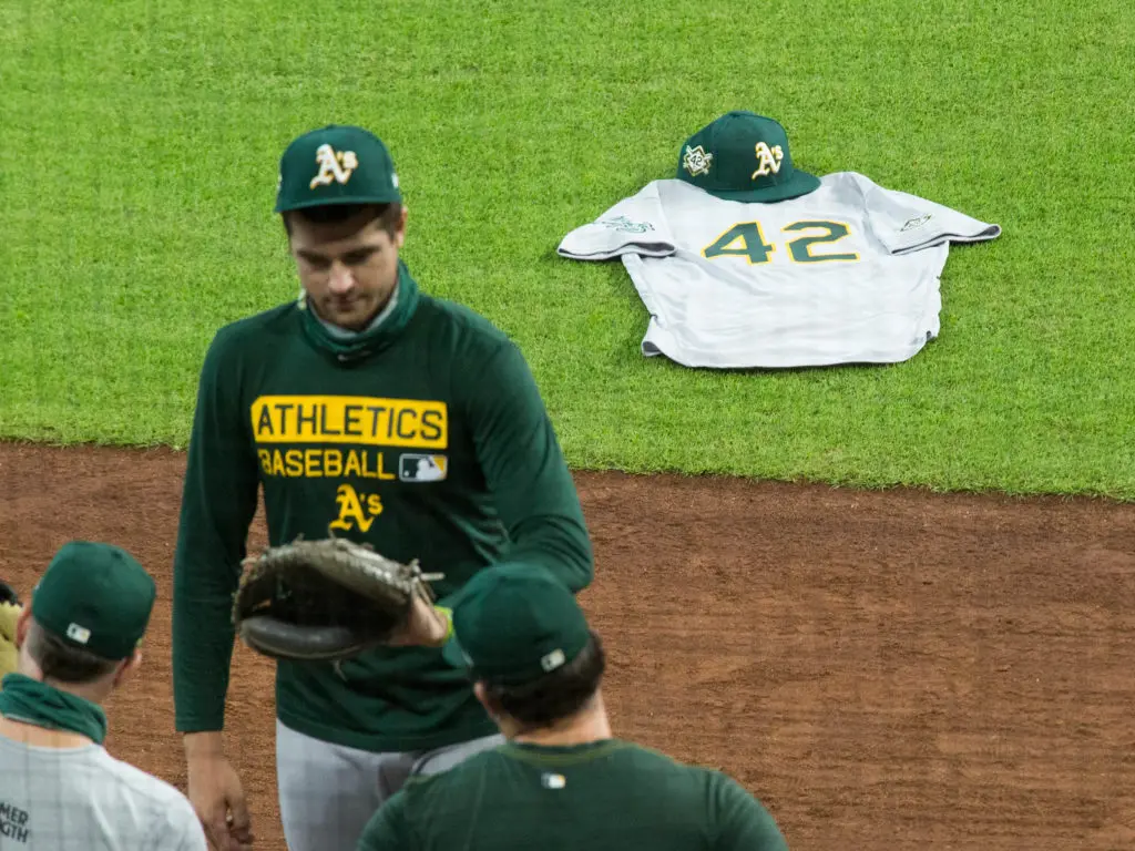 The Houston Astros walking off in protest of racial injustice and not playing a scheduled game left some powerful scenes. (Photo by F. Carter Smith)