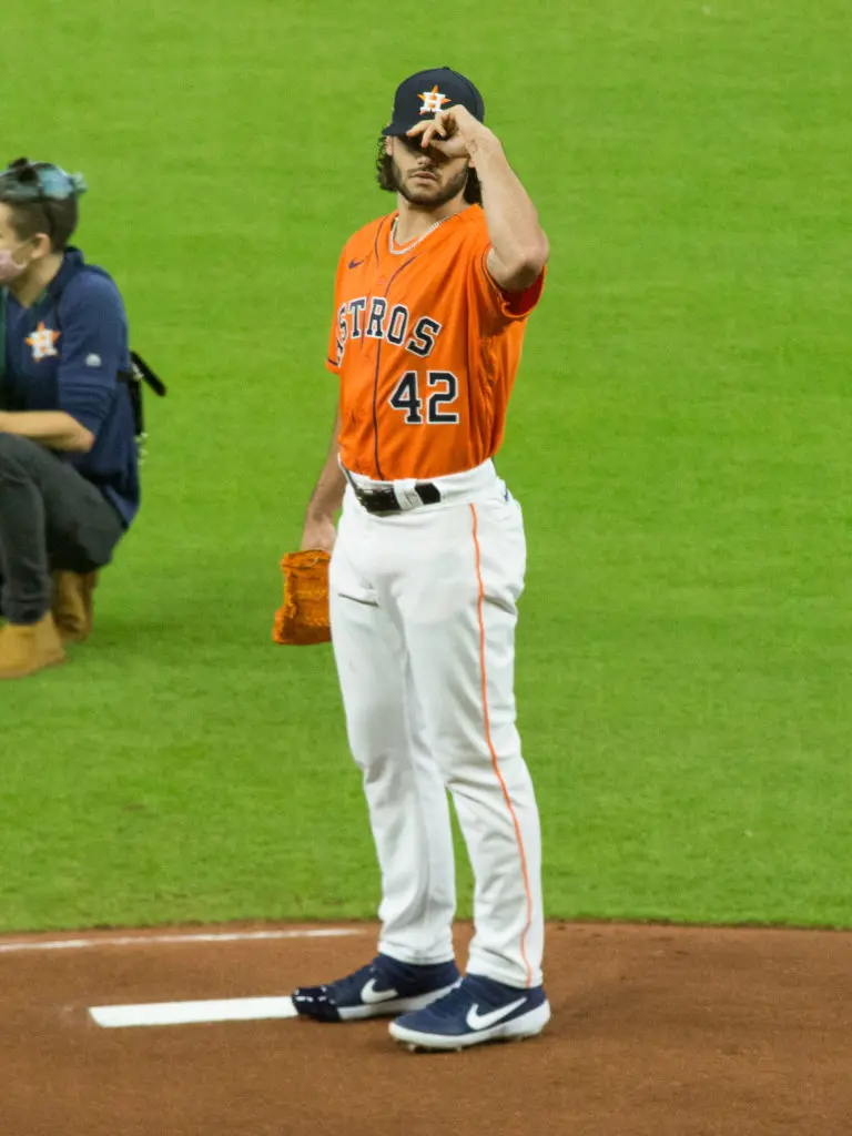 The Houston Astros walking off in protest of racial injustice and not playing a scheduled game left some powerful scenes. (Photo by F. Carter Smith)
