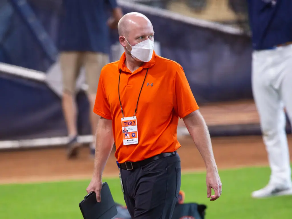 Houston Astros general manager James Click's best move has been Kendall Graveman. (Photo by F. Carter Smith)