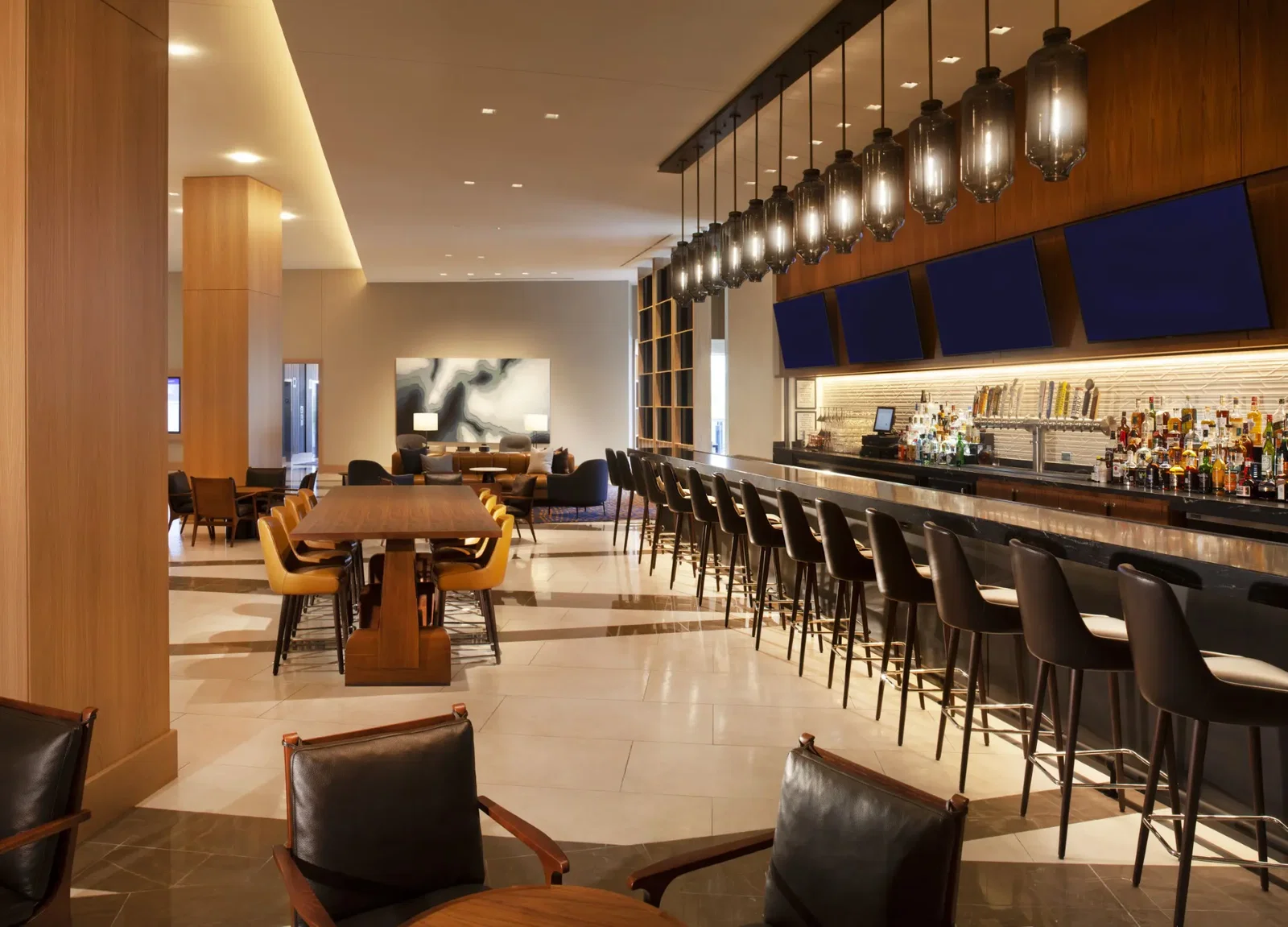 The Copper & Steel Table and Bar offers craft cocktails and American dishes with a Texas twist.
