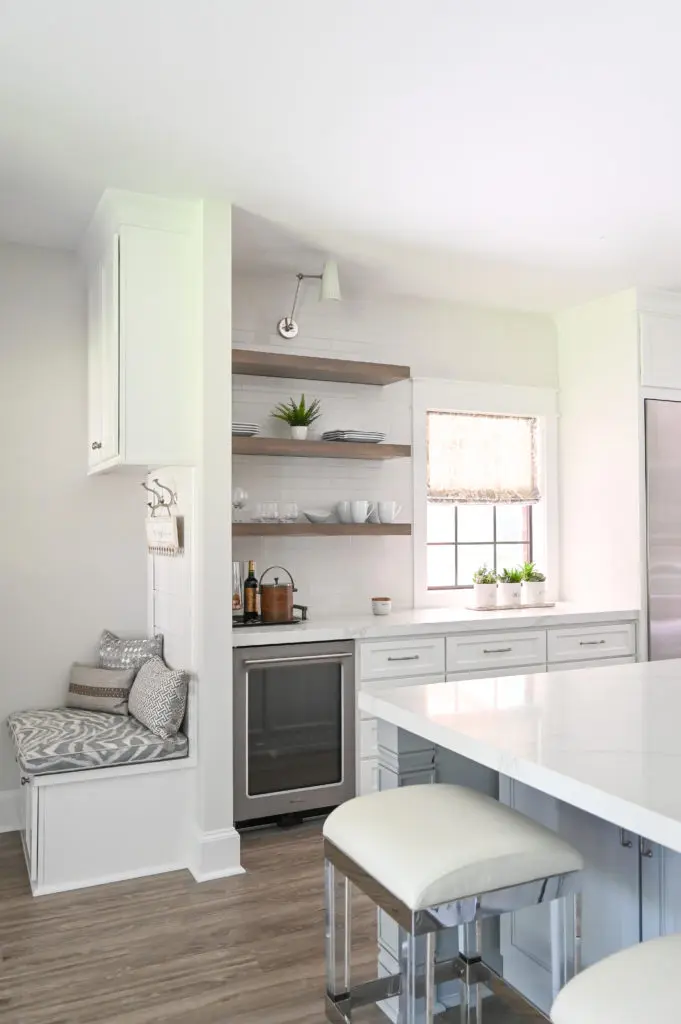 Kitchen detail in Bill Hughes' Waterstreet renovation project in The Woodlands.