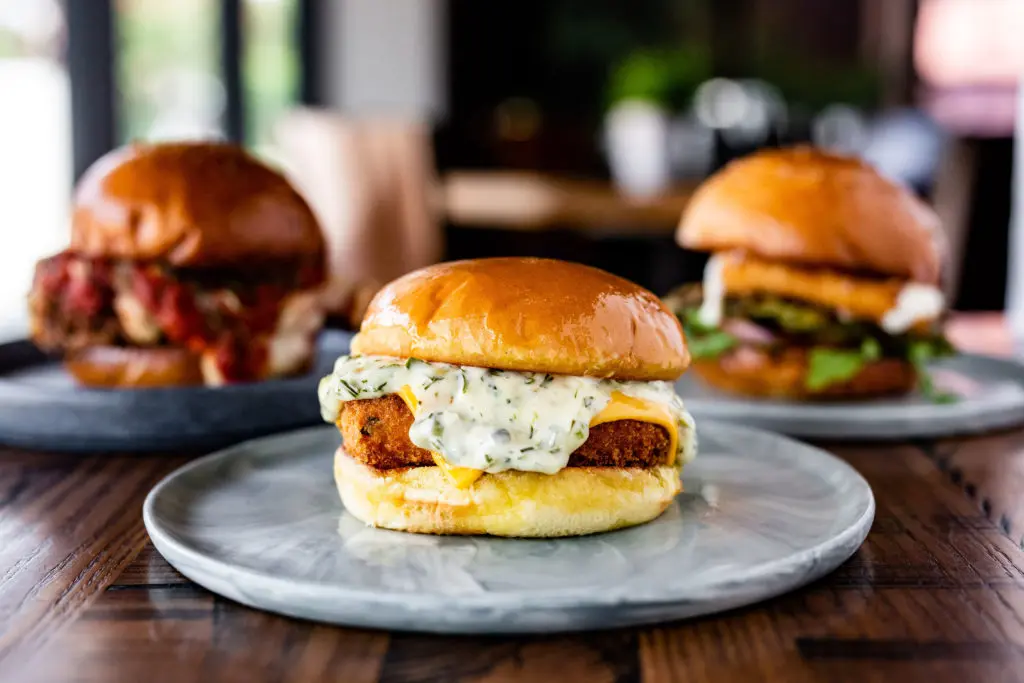Louie's fried fish sandwich (Photo by Kirsten Gilliam)