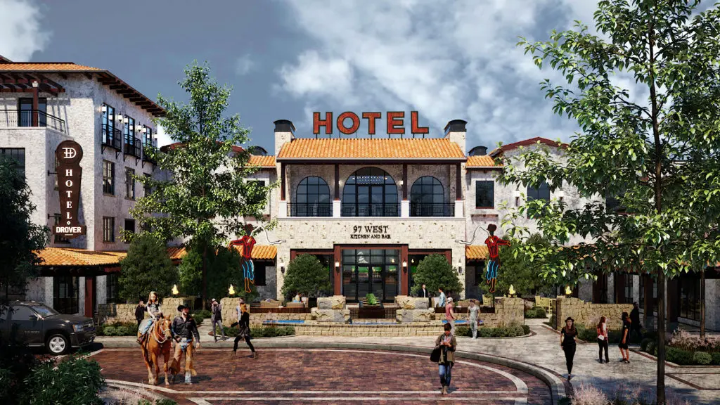 Hotel Drover Will Bring Hacienda Style, Lush Landscaping, and Custom Lucchese to Fort Worth