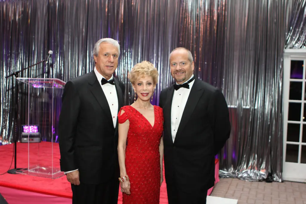 Don Rosenblum, Margaret Alkek Williams, Patrick Summers (Photo by Priscilla Dickson)