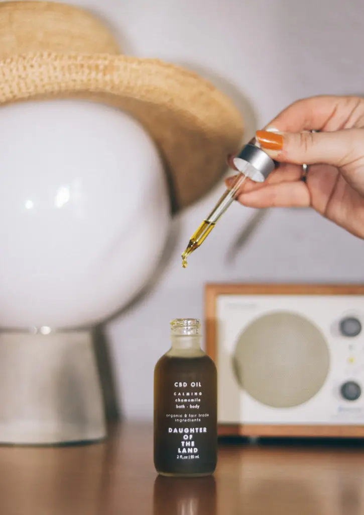 CBD Chamomile Oil by Daughter of the Land, $62 at Go Easy 