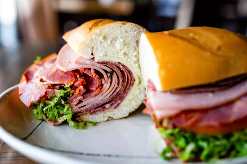 Louie's Italian sub shows the substance of these new Houston sandwiches. (Photo by Kirsten Gilliam)
