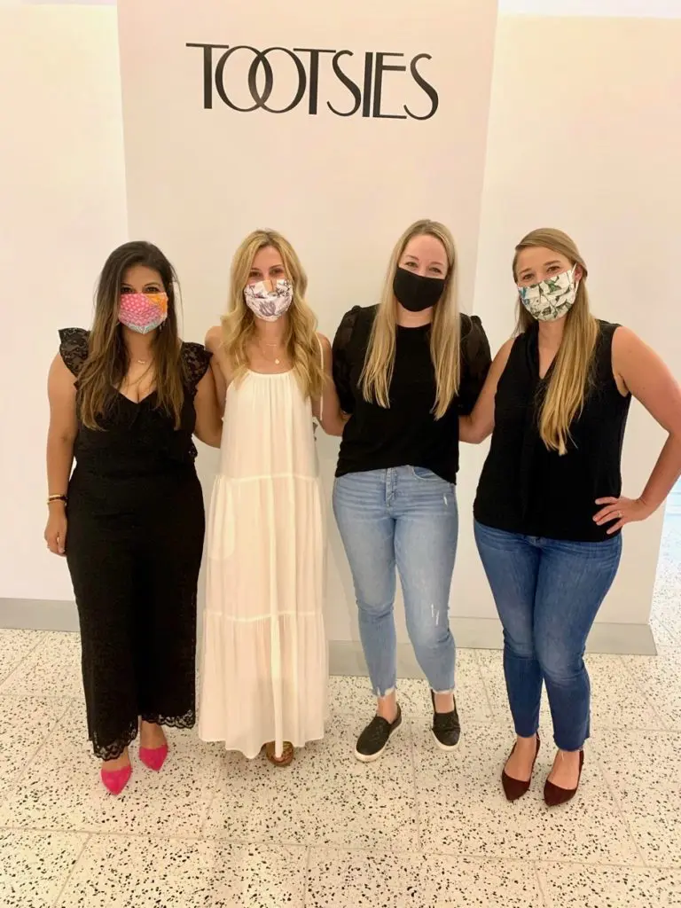 Karishma Asrani, Marianna Corcorcan, Elizabeth Galante, Julia Russell  (Photo by Dress for Success)