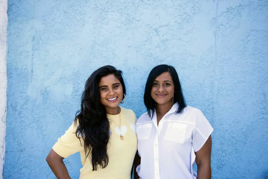 Sisters Kiku Chaudhuri and Shaz Rajashekar, founders of Shaz & Kiku