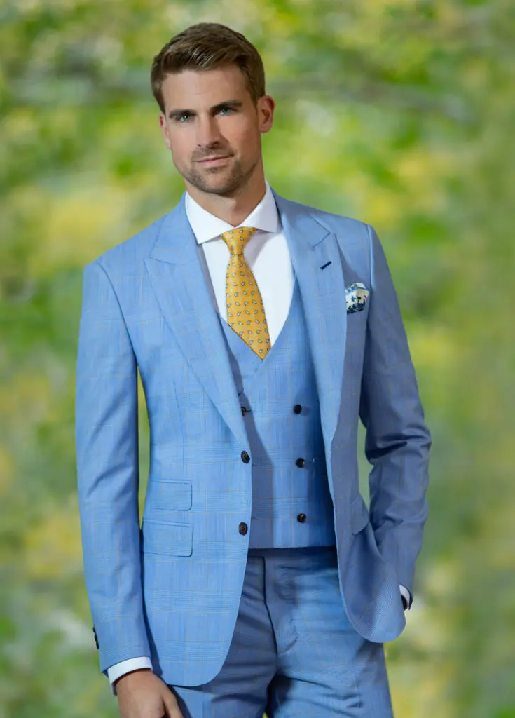 Balani Custom Clothiers includes three-piece suits in its menu of bespoke clothing for gents. (Courtesy photo)