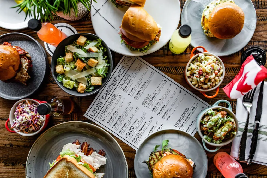 Louie's brings a menu of more than sandwiches, too. (Photo by Kirsten Gilliam)