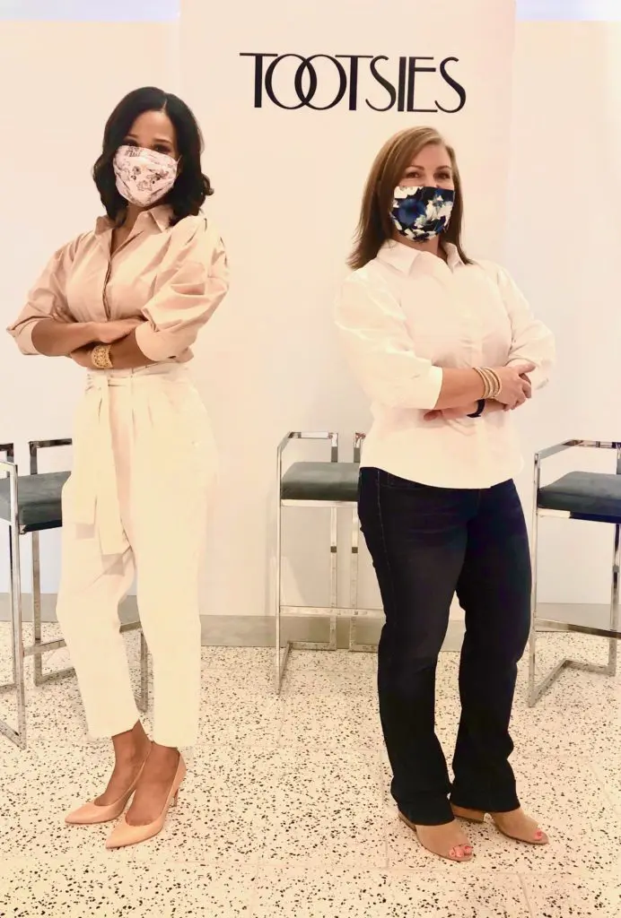 Mia Gradney, Lauren Levicki Courville  (Photo by Dress for Success)