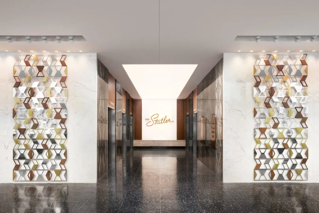 The Statler retains its mid-century vibe with modern technology.