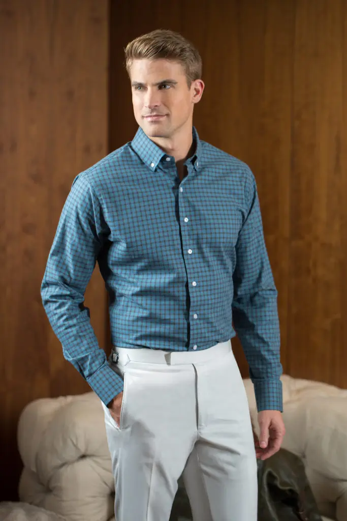 Check Custom Shirt from Balani Custom Clothiers. (Courtesy photo)