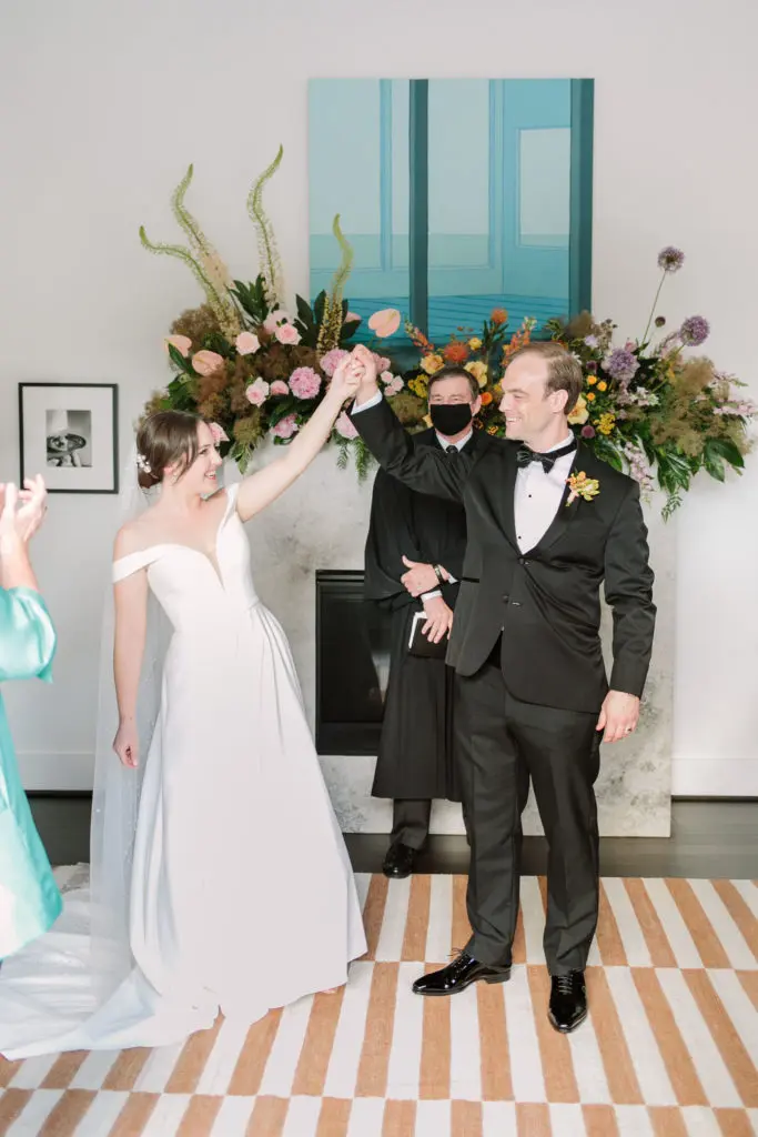 Officially Mr. and Mrs. ! (Photo by Mustard Seed Photography)