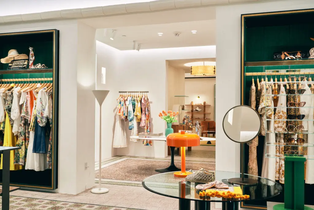 The new store is located on the first floor, between Neiman Marcus and Nordstrom.  (Photo by courtesy)