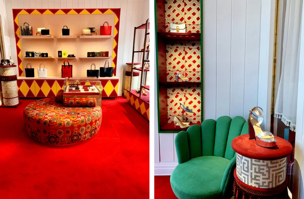 A refresh at Christian Louboutin's Highland Park Village location, now celebrating 10 years in the shopping center. (courtesy of Highland Park Village