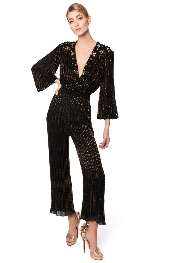 Jenny Packham "Night Rider"evening jumpsuit. (Photo courtesy of Jenny Packham)