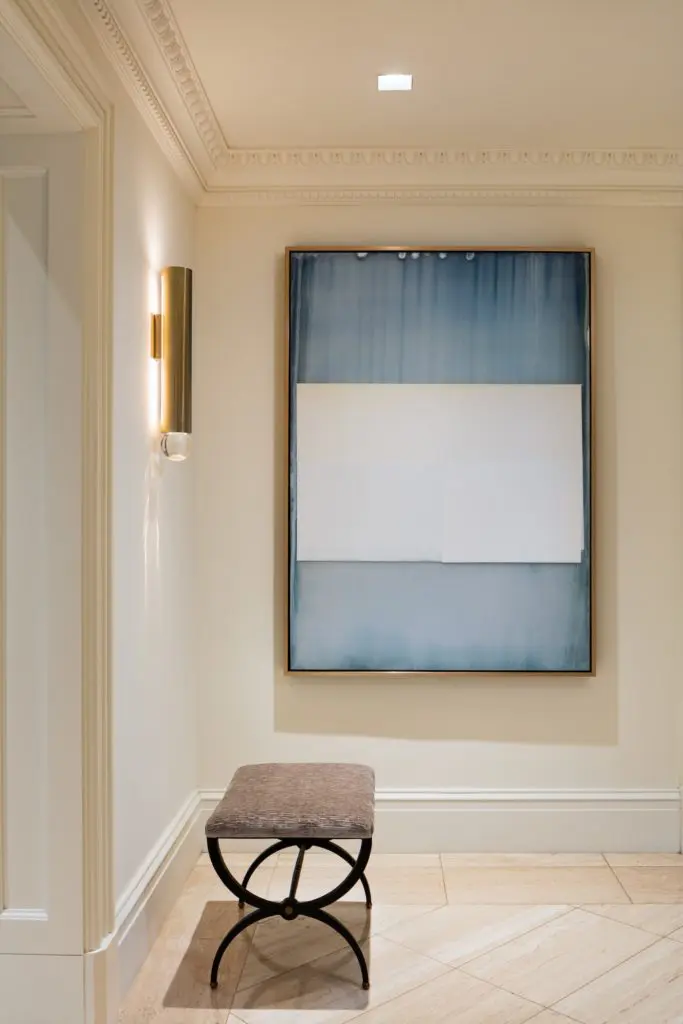 One of more than 50 original paintings commissioned for the hotel.