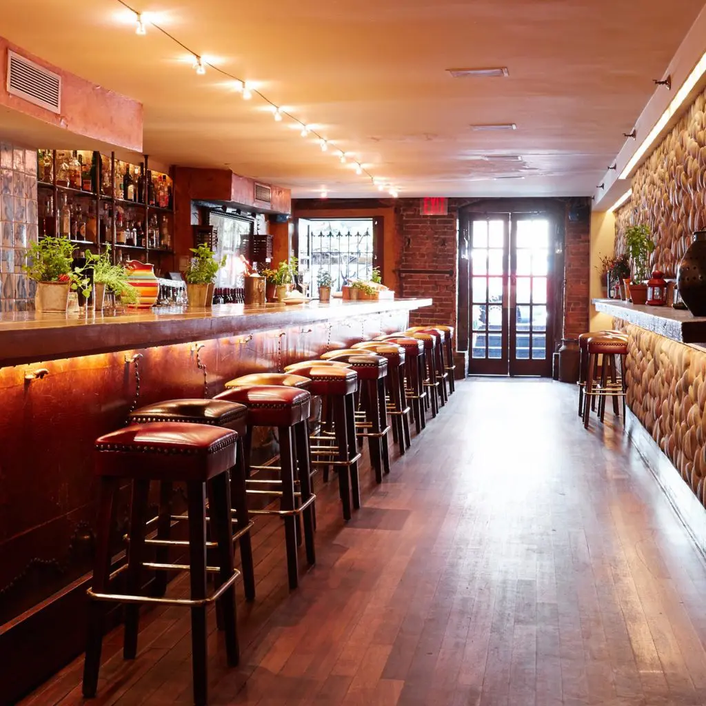 Bar Alta in New York where the Bandera cocktail is a tequila aficionado's fave.