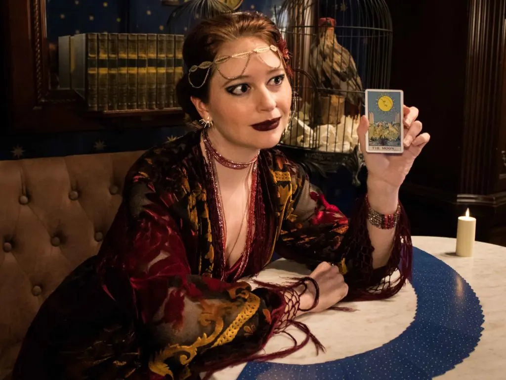 Madame Daphne is just one of the Strange Bird residents you'll meet during the The Strange Secret of Mr. Adrian Rook.(Photo by J. Cameron Cooper)