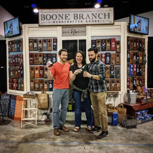 A newcomer to the Houston Ballet Nutcracker Market is Boone Branch out of Tennessee. 